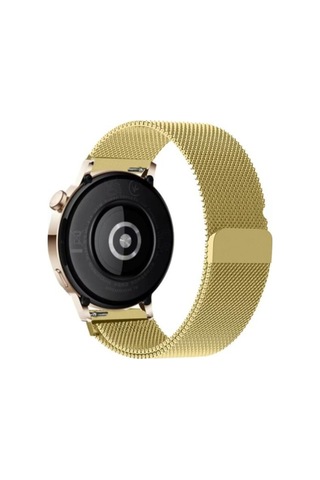 Huawei Watch Gt3 Elegant / Gt2 42mm Uyumlu 20mm Manyetik Milanese Loop Metal Kordon