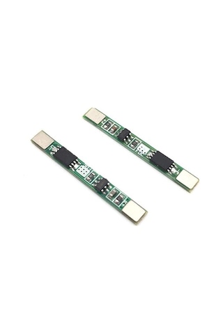 Robizstore-1S 3.7V 3A Bms Koruma Kartı Lityum Batarya 18650 Li-İon Lipo
