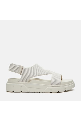 Timberland Greyfield Sandal Backstrap Sandal Kadın White Knit Sandalet Tb0a2qkneac1 White Knit Beyaz