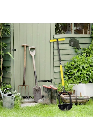 Sones Açık Hava Patio Manuel Kenar Küreği Ev Bahçe Çim Kenar Aracı, Stil: Keskin V Kenar