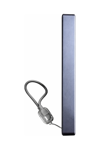 Bix Pb118 10000 Mah 20w Hızlı Şarj Dahili Kablolu Powerbank Gri Açık Gri