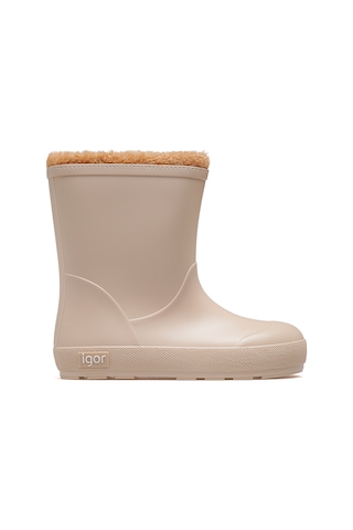 Igor İgor Yogi Borreguito Unisex Çocuk Kürklü Su Geçirmez Çizme 25k W10306 Bej Bej