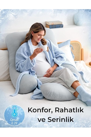 Momcozy Hamile Yastığı Soğutucu Kumaşlı