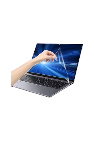 Apple Uyumlu MacBook Neo 13inç Case A18 Pro A3404 Laptop Nano Esnek Ekran Koruyucu 2 Adet Şeffaf