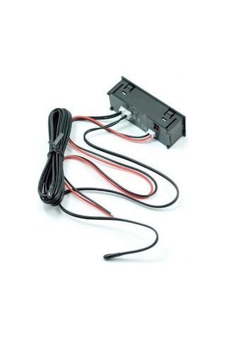 Dijital Termometre Voltmetre Ve Saat Komponent Led 22mm Mavi