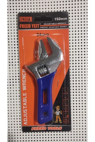 İngiliz Anahtarı Kurbağacık Ağız Kısmı :34 Mm Uzunluk :150 Mm Uzunluk Sağlam Tip