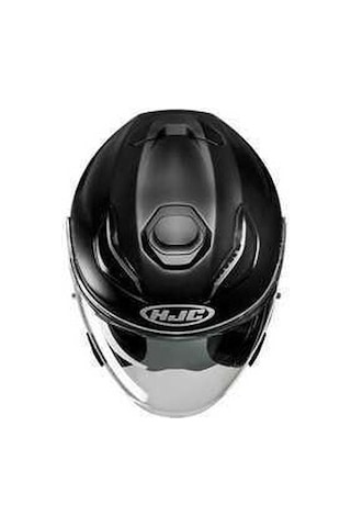 Hjc F31 Kask Semı Flat Açık Motosiklet Kaskı Mat Siyah