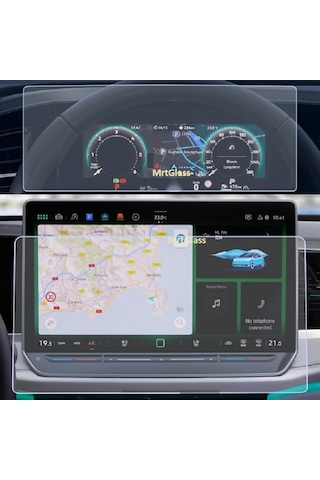 Tiguan 2024 Multimedya Ekran Koruyucu Ve Panel Ekran Koruyucu