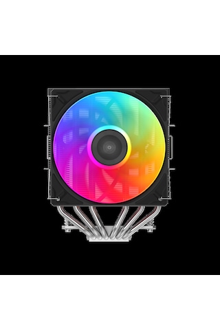 Sama A60l Black 2x120mm Argb Fan Kule Tipi Hava Soğutma 6 Adet Gelişmiş Nikel Kaplı Bakır Isı Borusu Cpu Fan Amd Ve Intel Tüm İşlemciler İle Uyumlu 1923