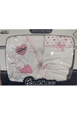 Bambinoo Pembe 5li Hastane Çıkışı Pamuklu Pembe