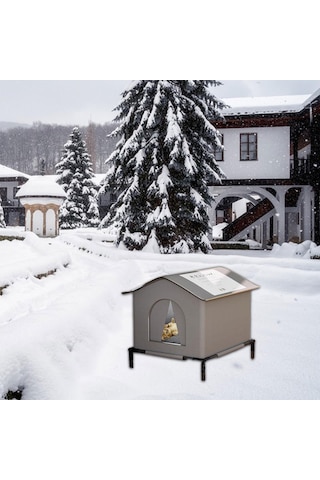 Suntek Açık Hava Kedileri Köpek Evi Su Geçirmez L