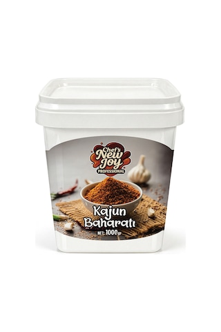 Chefs New Joy Kajun Baharatı Cajun Spice 1 KG
