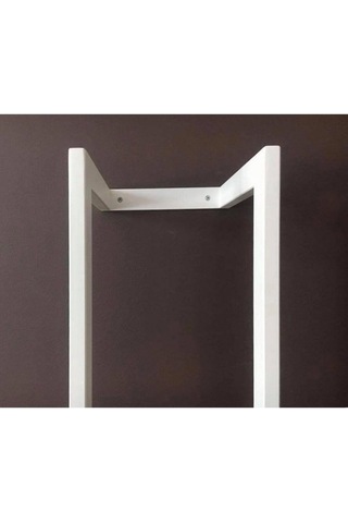 Banyo İçin Raf Metal Havluluk Banyo Aksesuarı Beyaz