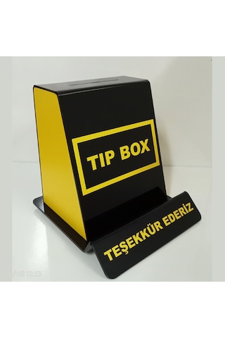 Sarı-Siyah Tip Box