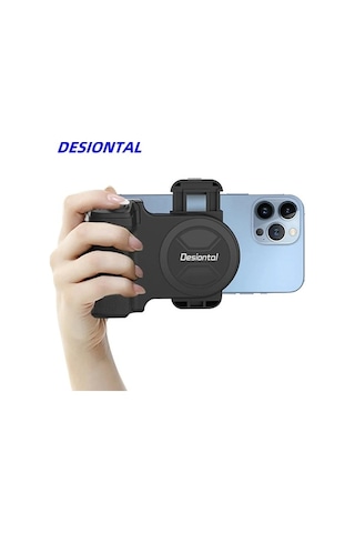 Createtech Akıllı Telefon Kamera Kolu Kavrama, Bluetooth Deklanşör, Yüksek Kalite