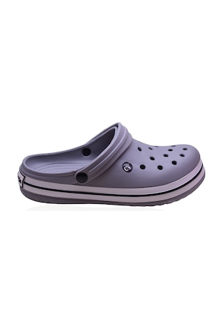 15090 Carlaverde Crosss Tarzı Unisex Terlik Hemşire Doktor Gri
