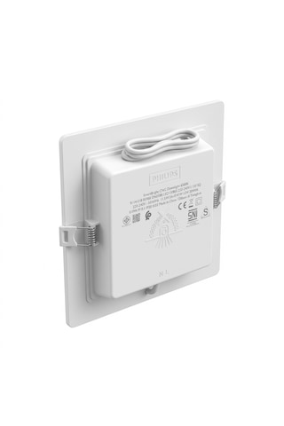 Philips 11.5w 1250 Lumen 6500k Beyaz Işık Kare Spot Kesim Yeri 125x125 Mm