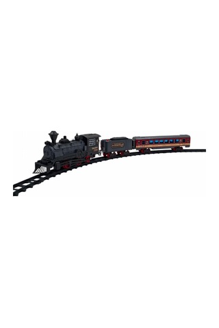 Pilli, Işıklı 16 Parça Oyuncak Tren Seti Steam Train Rc Model