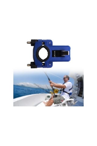 Pazly Tutucu Tekne Oltası Mavi Homyl Sökülebilir Balıkçılık Sb