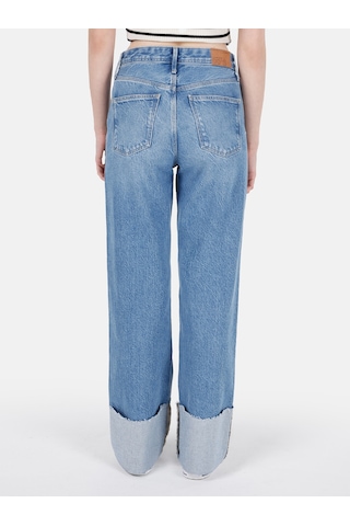 Colin's Colins 885 Camellia Normal Kesim Yüksek Bel Düz Paça Jean Kadın Pantolon Denim