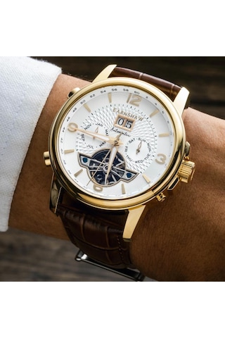 Earnshaw Es-8177-08 Erkek Kol Saati Altın
