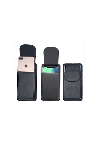 Apple Uyumlu iPhone 7 Plus 8 Için Kemere Takılan Telefon Kılıfı Bel Kemer Kılıfları Kapaklı Mıknatıslı