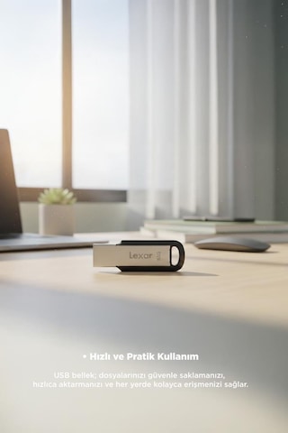 Lexar Metal Usb 3.2 Gen1 150 Mb/s 64 Gb M400 Flash Bellek