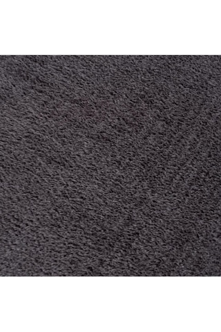 Yıkanabilir Kaymaz Taban Post Peluş Banyo Paspası Üçlü Takım Pembe Antrasit