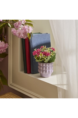 Karaca Home Rocco Saksılı Yapay Bitki Lila 9x9x8.5 Cm
