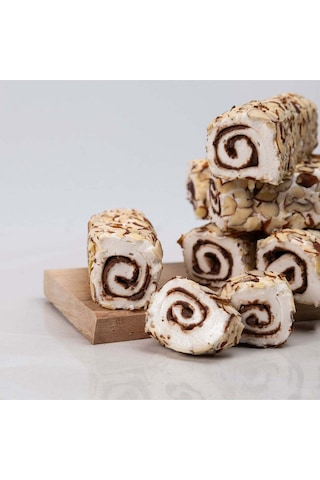 Leblebi Çarşısı File Badem Kaplı Çikolatalı Lokum -250 G