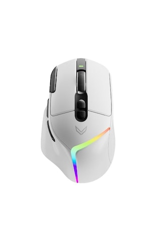 Type-s Pro Paw3311 12000 Dpı Tri-mode Kablosuz Rgb Gaming Oyuncu Mouse - Beyaz Type-s-pro