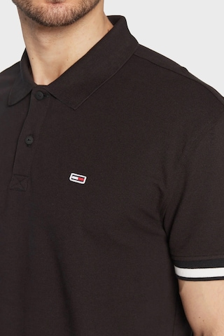 Tommy Hilfiger Tommy Jeans Erkek Polo T Shirt DM0DM15751 BDS SİYAH Siyah