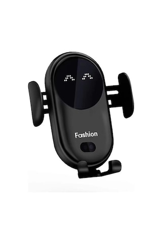 Ebitda Yeni S11 Kızılötesi İndüksiyon Şarj Cihazı 10w Hızlı Şarj, S11 Siyah Sesli