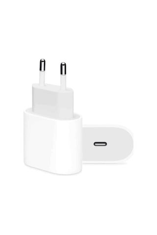 Apple Uyumlu iPhone İpad Şarj Adaptörü 20w Başlık Usb-c 11 - 12 - Pro - Max Beyaz