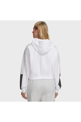 Under Armour Sport Terry Trend Kadın Beyaz Polo Yaka Tişört
