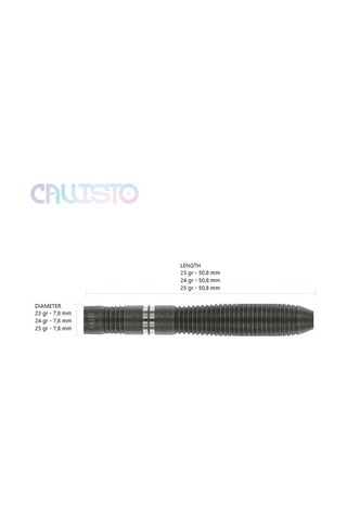 Winmau Callisto 2 %90 Tungsten Çelik Uçlu Dart Oku