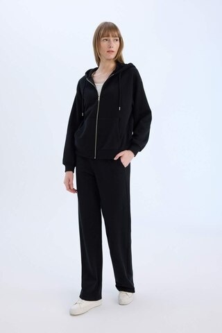 DeFacto Straight Fit Cepli Esnek Belli Eşofman Altı E6350AX25SPBK81