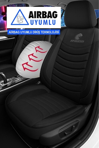 Naz Oto Panther Serisi Keten Kumaş Oto Koltuk Kılıfı Peugeot 206-207-208-306-307-407- Uyumlu