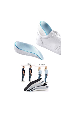Boy Uzatıcı Tabanlık 2.5 Cm Gözle Görülür Uzama