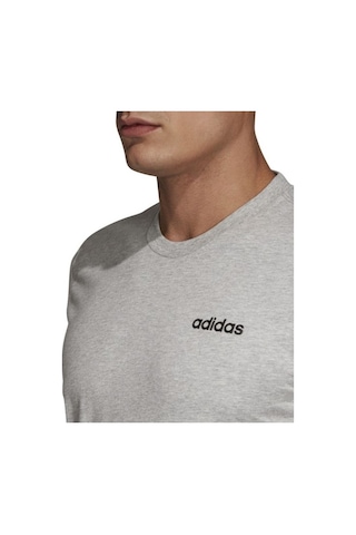 Du0382 Ess Plain Tee Gri Adidas Erkek Pamuklu Tişört