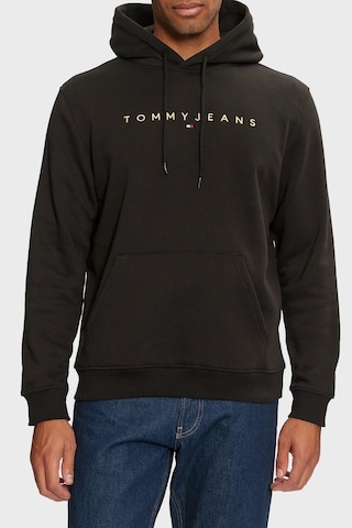Tommy Jeans Erkek Sweat Dm0dm20503 Bds Siyah Siyah