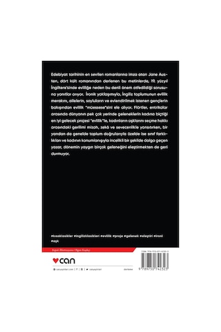 Evlilik-Kısa Klasikler 15 - Jane Austen - Can Yayınları