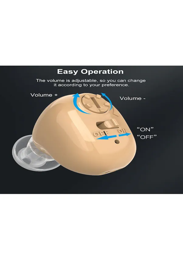 Hongboboutique Rechargeable İn-ear Sound Amplifier Headphones Specifically Designed For Seniors 01