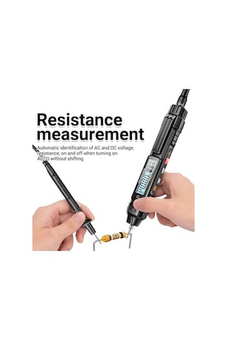 Novahub A3005 40 Megohm Yanmayı Önleyici Dijital Evrensel Metre Standart, Yüksek Hassasiyetli Diğer