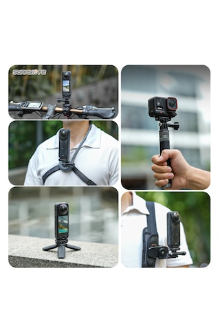Insta360 Manyetik Hızlı Bağlantı Adaptörü X4/x4air/ X5/ace/ace Pro 2 Siyah - Başlık Düzeltme: Insta360 Manyetik Hızlı Bağlantı Adaptörü X4/x4air/ X5/ace/ace Pro 2 Siyah