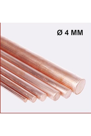 4 Mm Bakır Çubuk Saf 50 Cm 478784062