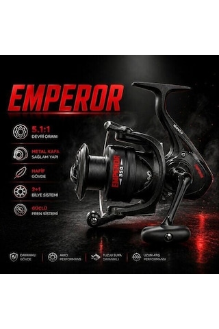 Alesta Emperor Fd-320 Metal Kafa 2+1 Olta Makinesi