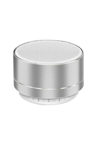 Vkemall Usb Şarjlı Mini Bluetooth Hoparlör, Hıfı Subwoofer, Tf Kart Desteği, Akıllı Gürültü Azaltma, Ev/araç İçin, Siyah/gümüş/pembe Altın/kırmızı