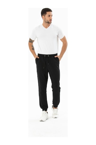 Twenty3 Erkek Basic Regular Fit Paçası Ribanalı Jogger Eşofman A 001