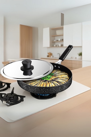 Fish Pan Kapaklı Balık Tavası 32 cm